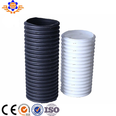 Multi Layers Polyethylene Pipe Production Line Haul Offs Cutter Units Single Screw Extruder Machine